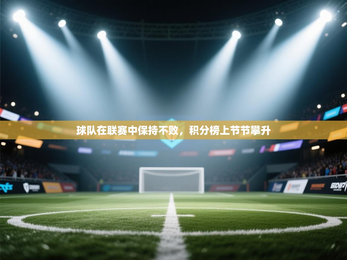 球队在联赛中保持不败，积分榜上节节攀升