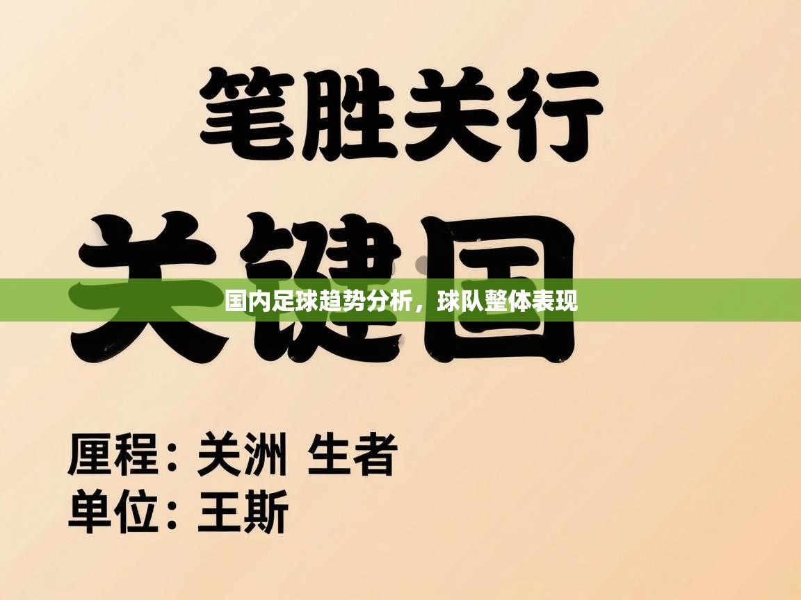 国内足球趋势分析，球队整体表现
