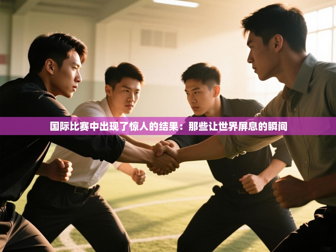 开云体育在线登入-国际比赛中出现了惊人的结果:那些让世界屏息的瞬间 第3张